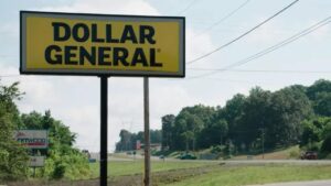 Dollar General Sign board